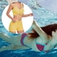 thumbnail image 2 of Eigraketly Traje de baño de mujer con cordón atado inalámbrico acolchado conjunto de deportes de baño vacaciones de verano poliéster Nylon traje de Traje de baño Amarillo M Eigraketly OD021111-07, 2 of 6