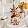 thumbnail image 4 of Esaierr Sunflower Giraffe Gnome Desktop Ornaments for the Bedroom Study Desktop Decorations, 4 of 5