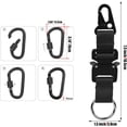thumbnail image 3 of Tactical Keychain with Quick Release, Detachable Key Ring and Heavy Duty Belt Holder, 3 of 7
