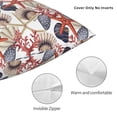 thumbnail image 3 of Fuzoiu Starfish Shell Print Square Pillow Cover,Hidden Zipper Design,Luxury Square Pillow Case, Throw Pillow,Couch Cushion-24"x24", 3 of 7