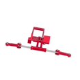thumbnail image 4 of Kit de cilindro de dirección de montaje de servo de murciélago 1:10 Reemplazo de modelo profesional completo rojo, 4 of 9