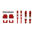 thumbnail image 2 of HILABEE RC Rear Shock Absorber Set 1/12 DIY Crawler Model Screws for LC79 MN82 MN82S Red, 2 of 9