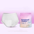 thumbnail image 2 of TINZ Culottes Courtes pour Maternité Port Confortable pour Mamans Absorbantes et Pratiques Conception Jetable pour Récupération Post-Partum et Usage Quotidien Culottes pour Femmes Grande Taille6pk sous-Vêtements Courts pour Femmes, 2 of 9