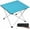 Blue, variant on Portable Beach Table for Sand with Aluminum Table Top, Folding Camping Table Easy to Carry, Prefect for Outdoor, Picnic, BBQ, Cooking, Festival, Beach, Home (Pink-S)