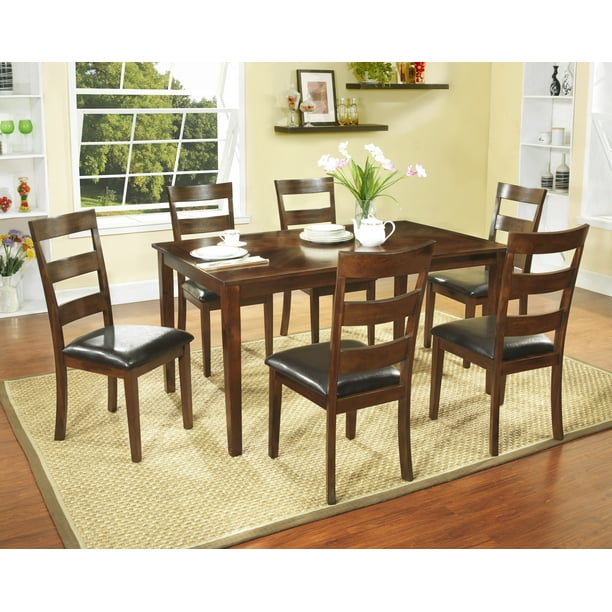 7Piece Pack Solid Wood Dining Set