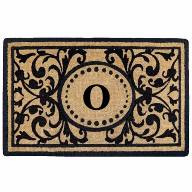 Nedia Home O2351O 18 x 30 Po Heavy Duty Coco Mat Monogrammé O