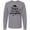 AC-Heather Grey, variant on Christmas Nice Until Proven Naughty Long Sleeve T-Shirt