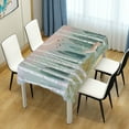 thumbnail image 4 of Yayeee Tablecloths 60" x 120" Rectangle Wrinkle Resistant Party Table Cover, Green Deer, 4 of 8