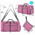 thumbnail image 2 of Ht Viik 65L/85LFoldable Travel Duffle Bag, Lightweight Checked Luggage with Shoe Compartment, Water-Resistant Weekender Overnight Bag for Men & Women, 2 of 7