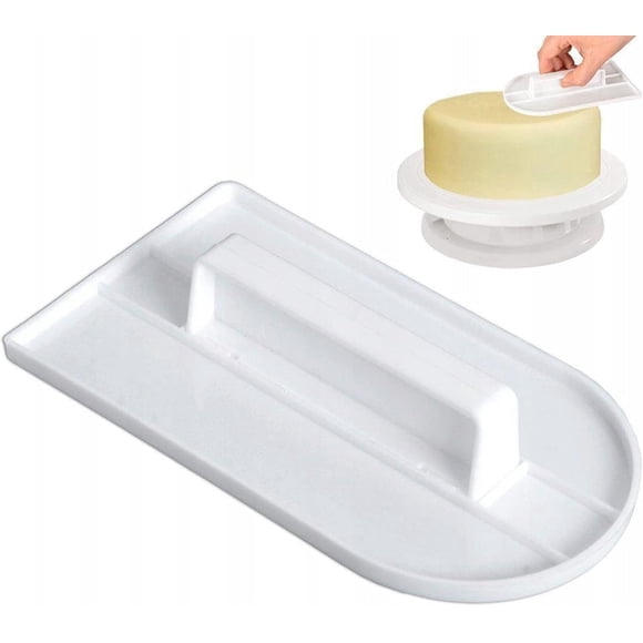Lisses à Gâteau pour Fondant, Outil de Glaçage de Gâteau Lissant Fondant Décoration de Gâteau Glaçage Lissant Fondant Lissant Plastique Sugarcraft Lissant à Gâteau Polisseur Outils de Pâtisserie Fondant Massepain Sucre Sugrarcraft