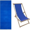 thumbnail image 1 of Tela de repuesto para silla de playa de 57.08 x 16.92 pulgadas, tela de repuesto para silla plegable de exterior, tela azul para sillas de patio, tela para el hogar, silla de playa, jardín, patio,, 1 of 8