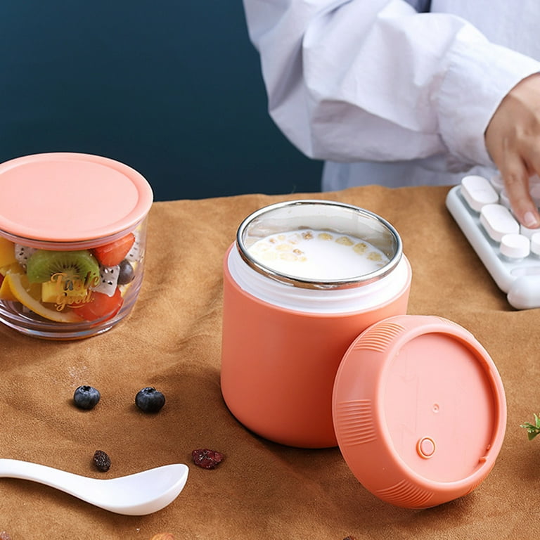 Take 'n' Go 600ml | Yoghurt Pot | Granola Pot | Muesli Pot | Cereal Pot |  Premium Pot with Spoon and Spoon Holder (BPA Free/Leakproof/Dishwasher Safe)
