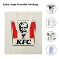 thumbnail image 4 of Canvas Tote Bag Anime Blanket Gifts KFC Primary Brand Logo, 4 of 8