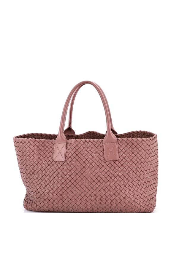 Pre-Owned Cabat Tote Intrecciato Nappa Medium By Rebag