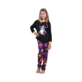 thumbnail image 2 of Yuaguia Black Matching Family Halloween Pajamas Sets, Long Sleeve Cute Ghost Print Tops, Colorful Pumpkin Pants Festive Sleepwear for Women, Men, Kids, Baby, Toddler, 2 of 7