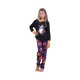 thumbnail image 1 of Nvse 2 Pieces Loungewear Sleepwear for Adults &boys&girls Ghost/Pumpkin Prints Black for 6 Years, 1 of 5