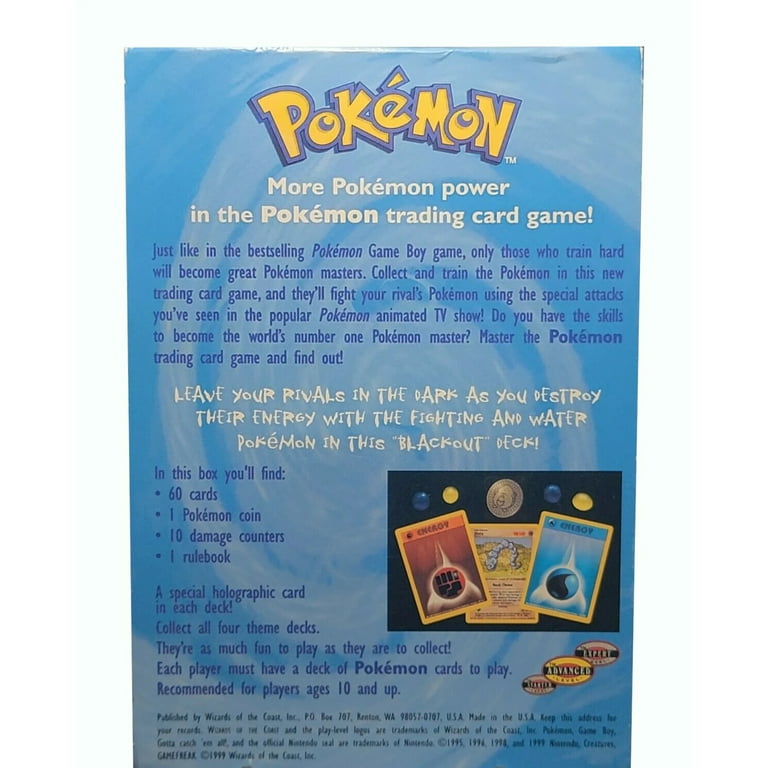 Pokemon Base Set Overgrowth Theme Deck - Walmart.com