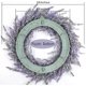 thumbnail image 2 of 18" Artificial Lavender Wreaths Fake Lavender Flower Wreath for Front Door Farmhouse Wreath Welcome Door Wreath for Summer Hanging Wall Window Decor, 2 of 5