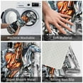 thumbnail image 3 of Gukieu Four Running Horses Print Dust-proof Floor Mats, Water-absorbent and Non-slip Flannel Door Mats 16x24in, Home Decoration Suitable for Kitchen, Bathroom, Garage, 3 of 7