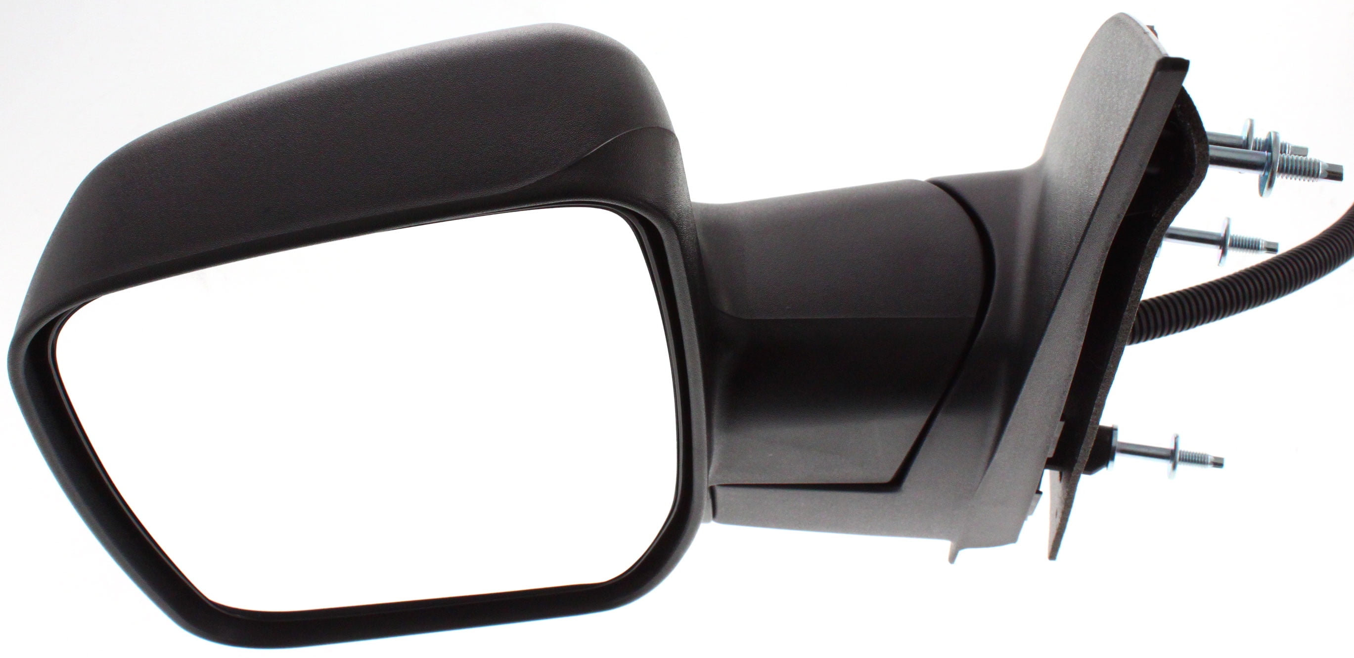 Mirror Compatible With 2009-2013 Ford E-450 Super Duty E-350 Left Driver Side Textured Black Kool-Vue