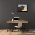thumbnail image 4 of Babbitt, Gwendolyn 24x20 Black Modern Framed Museum Art Print Titled - Highland Cow, 4 of 5