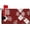 Burgundy and white, variant on Christmas Town Mailbox Cover Snow Village Snowflake Xmas Eve Magnetic Mailbox Covers for Yard Garden Countryside Standard Size 18x21 Inch Merry Christmas Mail Box Wraps Post Letter Cover