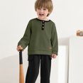 thumbnail image 3 of GYRATEDREAM Toddler Boy Clothes Set Long Sleeve Sweatshirt and Pants Fall Winter Outfits 2T 3T 4T 5T 6T, 3 of 6
