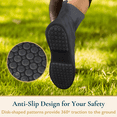 thumbnail image 5 of ComfiTime Waterproof Shoe Covers – Anti-Slip Outsole Design, Above-Ankle Coverage, Shoe Covers for Rain, Durable TPE Rubber, Reusable Shoe Protectors Covers for Men, Women and Kids, Indoor/Outdoor Use, 5 of 11