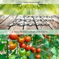 thumbnail image 7 of Chainplus 12 Pack Bird Repellent Reflective Scare Rods,Ornamental Deterrent Control Device, Effective Hanging Bird Repellent Devices to Keep Birds Away from Your House Window Garden, 7 of 7