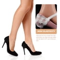 thumbnail image 6 of Heel Covers High Shoes Detachable Straps Heels Boot Elastic Laces Ankle Shoelace  2 Pairs, 6 of 6