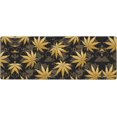 thumbnail image 1 of Marijuana Weed Mouse Pad Extended Large Desk Pad AntiFray Stitched Edges WaterResistant NonSlip Rubber Base Ideal for Office and Home Unique and Functional, 1 of 6