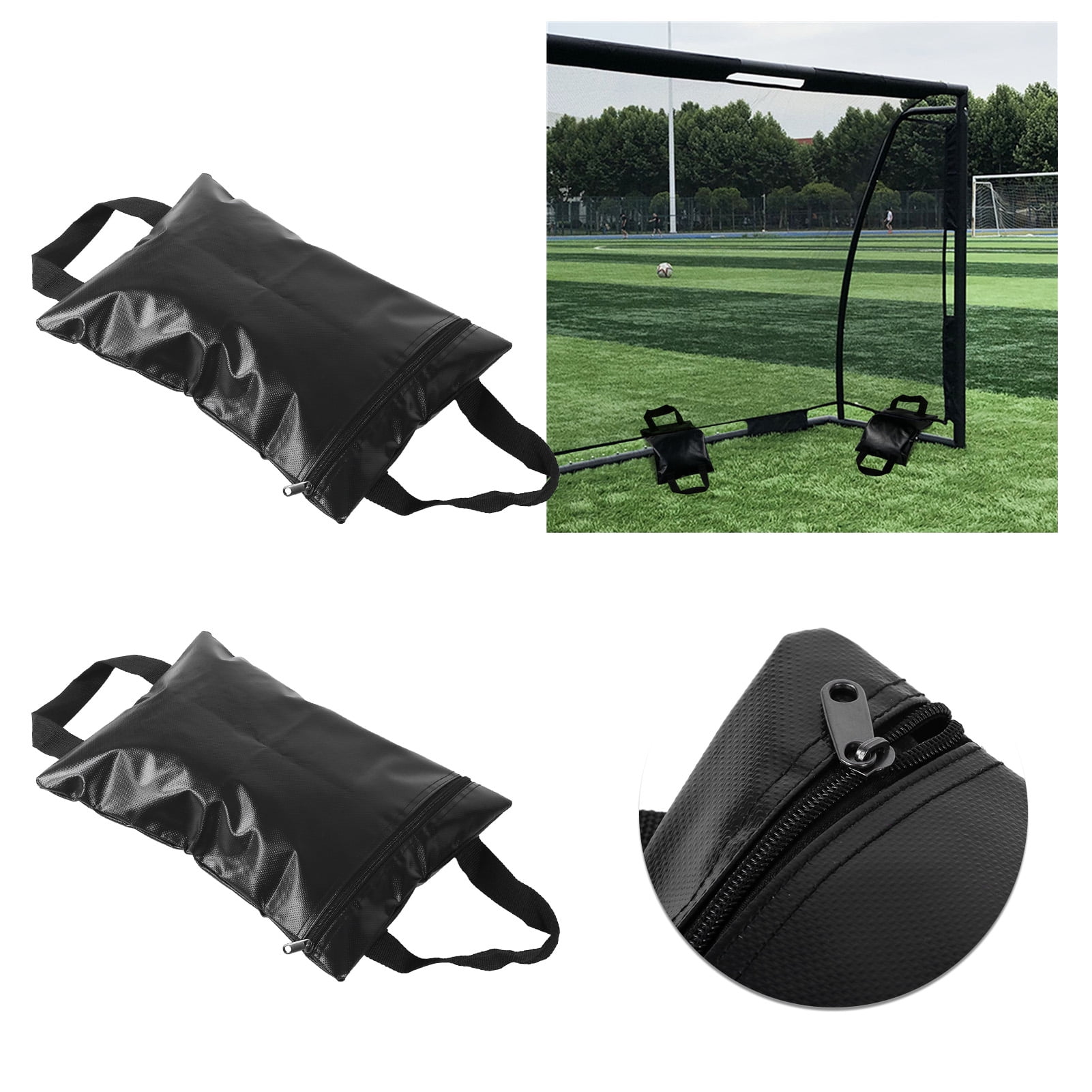 Cergrey Windproof Fixing Sandbag outdoor Camping Tent Sand Bag Canopy Weights Sand Bag Pvc Clamp Windproof Fixing Sandbag weight Tent Shelters Sand Ba