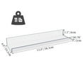 thumbnail image 6 of 5-Pack Clear Acrylic Floating Wall Shelves, 6 of 6