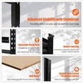 thumbnail image 4 of Ourlova Heavy Duty 5-Tier Garage Shelving Unit Adjustable Metal Storage Rack Industrial Utility Shelves, 4 of 7