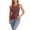Brown, variant on Women's Solid Color Ribbed Sleeveless Tank Top, Round Neck Slim Fit Casual Vest, Fashionable and Stretchy Top for Layering Under Clothes or Solo Everyday Wear Brown XXL