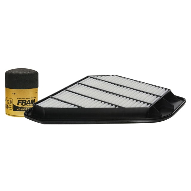 Kit De Filtro de Aire y Filtro de Aceite Sintético 2 PIEZAS Compatible con Chevrolet Traverse V6 3.6L DE 2011 A 2017