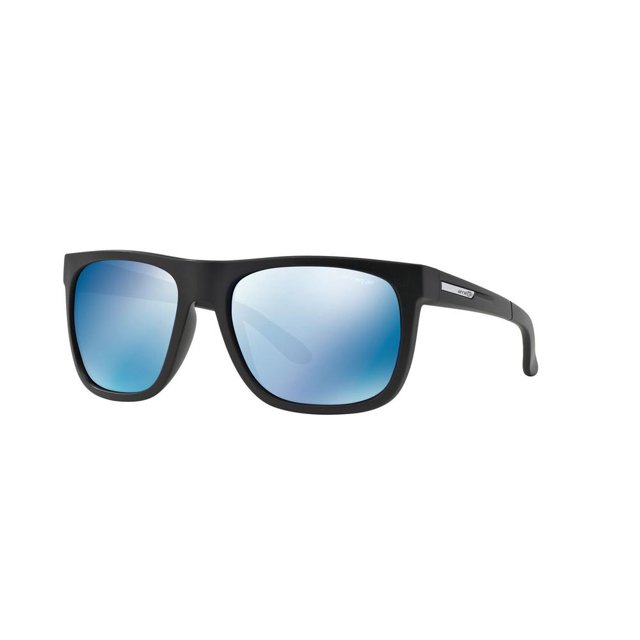 Lentes Arnette Fire Drill AN4143 01/55 59 Matte Black Blue Mirror