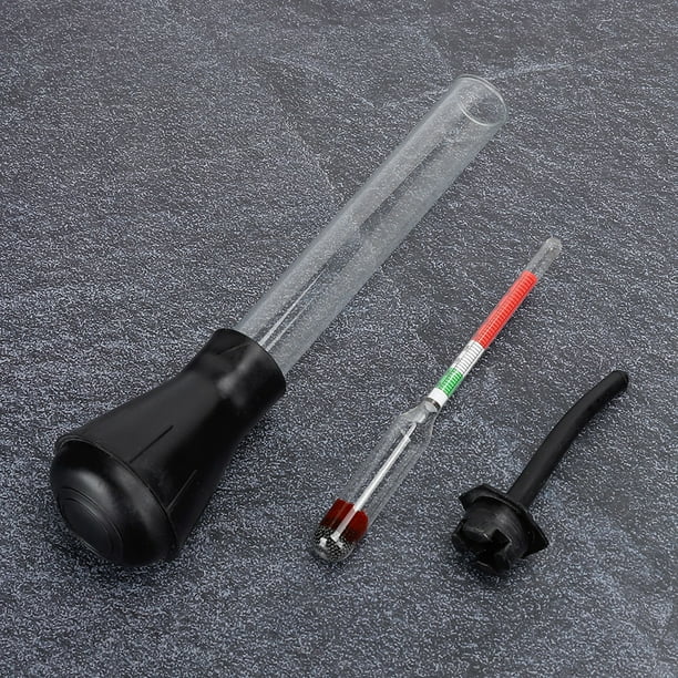 Density Tester 8in Light Weight Battery Hydrometer Professional