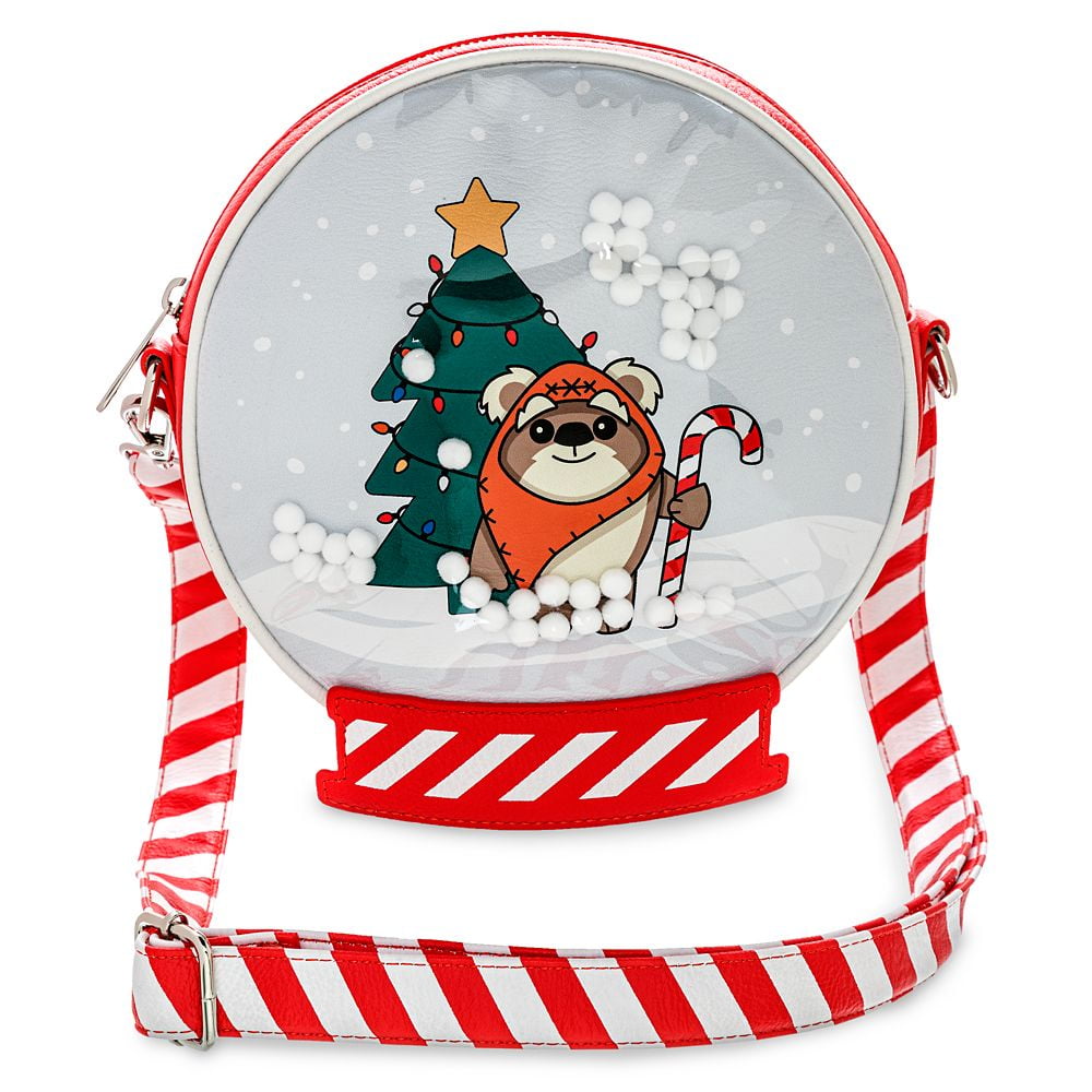 Ewok Holiday Snow Globe Loungefly Crossbody Bag Star Wars Walmart