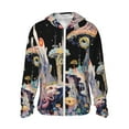 thumbnail image 2 of Lsque Cute Mushroom Landscape UPF 50+ Lightweight Sun Protection Men's Women's Long Sleeve Shirt, Hoodie Performance -3X-Large, 2 of 9
