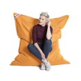 thumbnail image 2 of Gouchee Home Big Bag Brava Orange Bean Bag Chair – Water-Repellent Polyester with Polystyrene Bead Filling, Oversized Lounge Seating for Bedroom, Living Room or Dorm, Suitable for Adults and Teens, 2 of 5