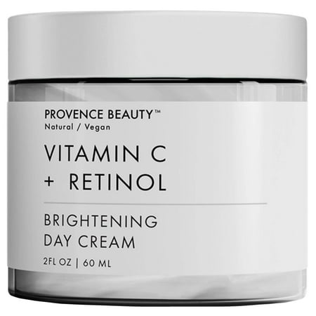 Provence Beauty Vitamin C + Retinol Day Cream Anti Aging Face Moisturizer, 2 fl oz
