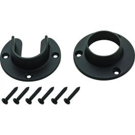 

National Hardware National Hardware S822-081 Heavy Duty Closet Flange Set For 1-5/16 Inch Metal Poles Die Cast Oil Rubbed Bronze
