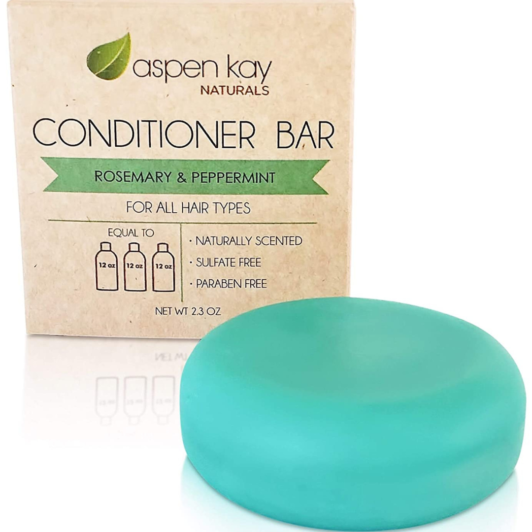 Solid Conditioner Bar, Made With Natural & Organic Ingredients, All