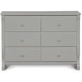 thumbnail image 5 of Delta Children Universal 6 Drawer Dresser, Greenguard Gold Certified, Gray, 5 of 6