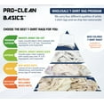 thumbnail image 3 of Pro-Clean Basics Premium, New Smooth Jersey White T-Shirt Rags, 4lb. Bag, 3 of 3