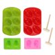 thumbnail image 1 of Easter Silicone Mold Sets Bunny Egg Shape Cake Desserts Chocolate Molds for Home Hotel, 1 of 4