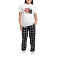 thumbnail image 5 of CafePress - Love Is In The Air Women's Light Pajamas - Women's Short Sleeve Print T-Shirt and Pants Light Cotton Pajama Set, 5 of 7
