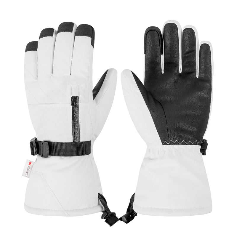 Unisex Waterproof Touchscreen Ski Gloves for Men 3M Thinsulate Winter Snow Gloves with Pocket - Walmart.com