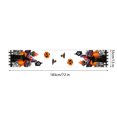thumbnail image 2 of RKSTN halloween decorations Halloween Pumpkin Linen Table Flag Party Dining Room Decoration Tablecloth Mat Tablecloth Home Living Room Table Tea Table Decoration Banner Draping, 2 of 6